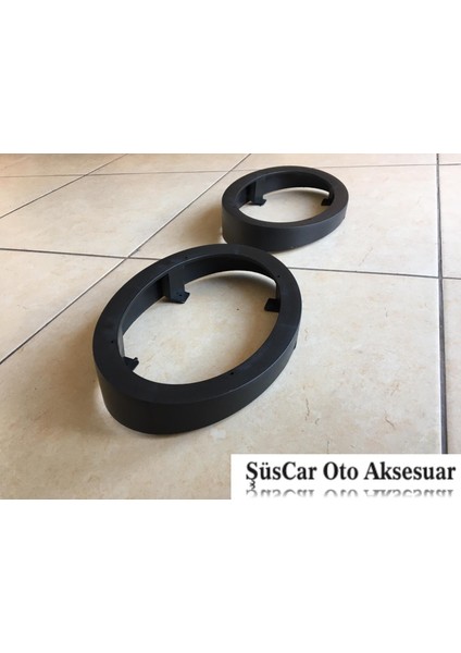 6x9 Üniversal Oval Hoparlör Yükseltici Hoparlör Kasnağı 2 Adet