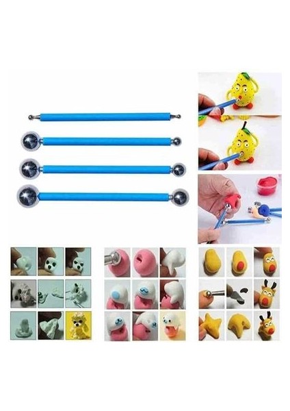 Profesyonel Metal Top Marzipan Seti (Mrp-04) fiyatları