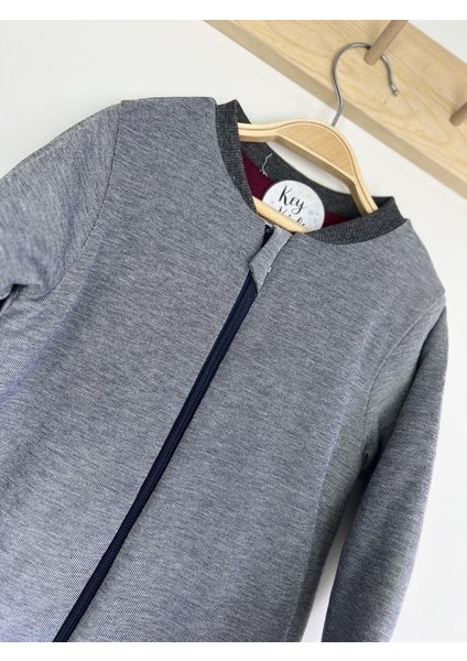 Denim Dokulu Pamuklu Bacaklı 2.5 Tog Çocuk Uyku Tulumu