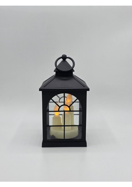 Dekoratif Pilli LED Mumlu Kandil Feneri Asılablir 10 x 20 cm fiyatları