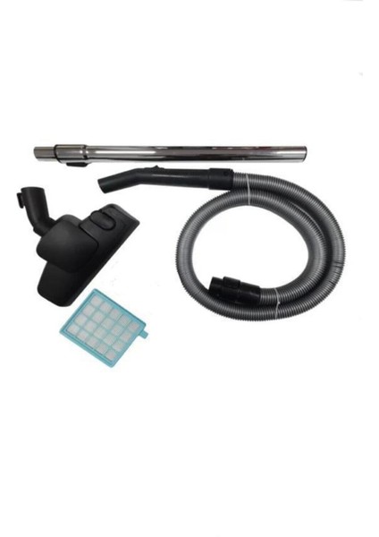 Elektrikli Süpürge Hortum Seti ve Hepa Filtre Uyumlu, Güçlü Temizlik Aksesuarı
