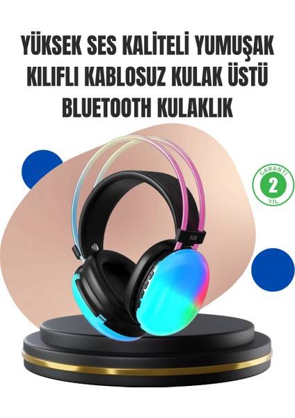 Msa-Shop Konforlu Tasarımlı Kablosuz Gaming Kulaklık – Uzun Pil Ömrüyle