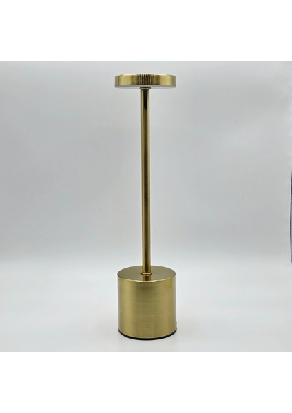 3 Renk Yanma Modlu Altın Renk Masa Lambası CT-8431 fiyatları