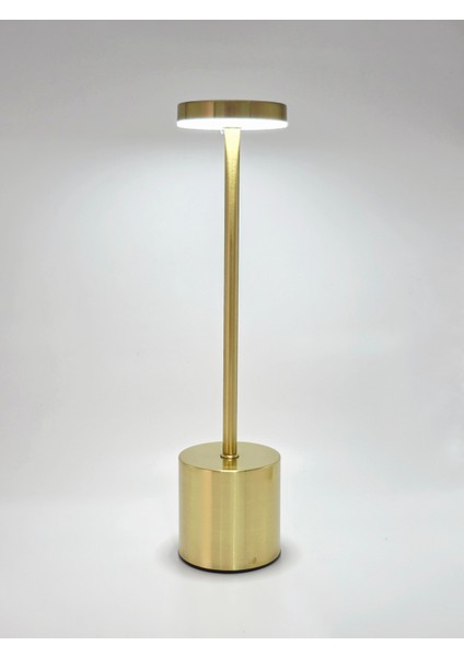 3 Renk Yanma Modlu Altın Renk Masa Lambası CT-8431 modelleri