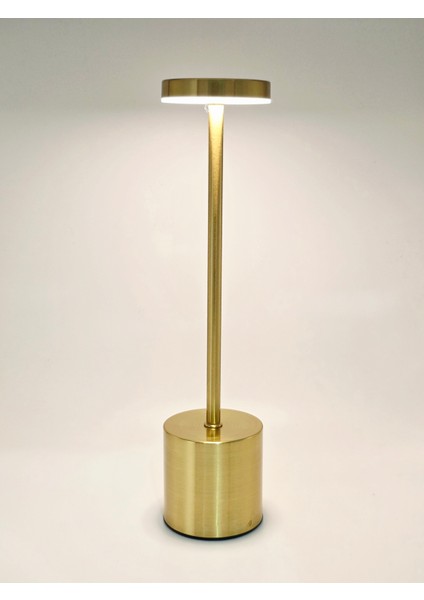 3 Renk Yanma Modlu Altın Renk Masa Lambası CT-8431 fırsatları