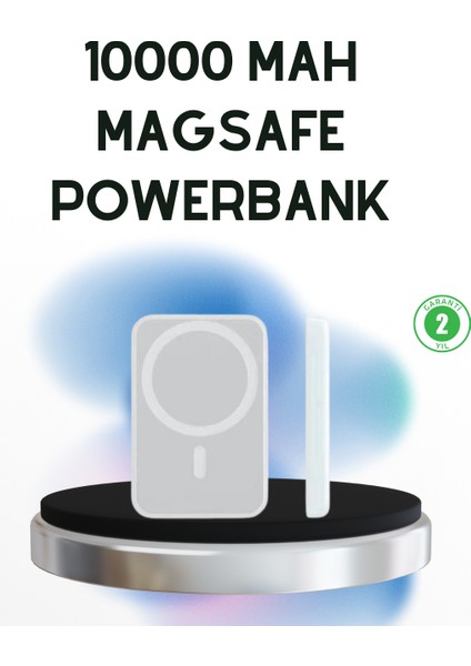 Msa-Shop Kablosuz Magsafe Powerbank – Iphone Uyumlu, 10000 Mah, Isı Dağılımlı