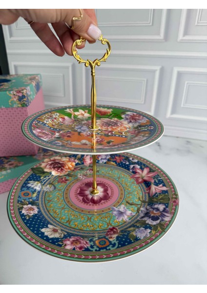 Floral Katlı Kek Kurabiye Standı indirimleri