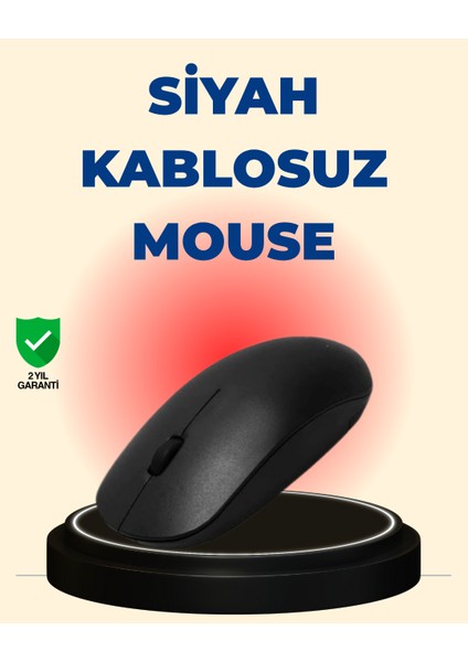 Msa-Shop Sessiz ve Ergonomik Mouse – USB Bağlantılı ve Dpi Ayarlı