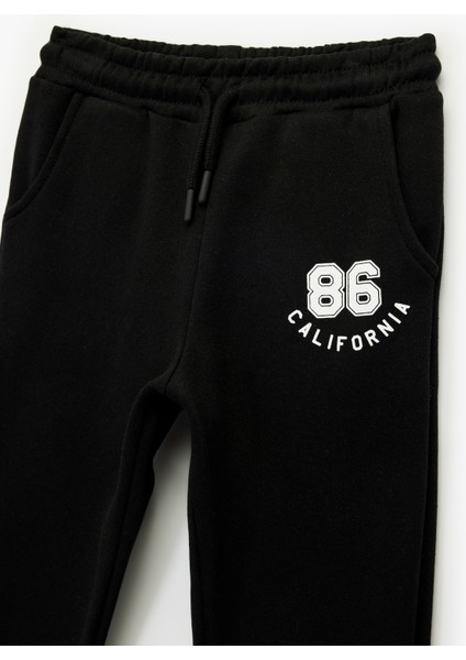 Baskılı Beli Bağcıklı Cep Detaylı Jogger Eşofman Altı modelleri