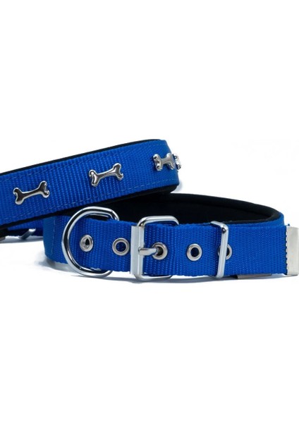 Doggie Konfor Dokuma Kemikli Boyun Tasması Royal Blue 2.5*37-45 cm (DSBT-2562 M) fiyatları