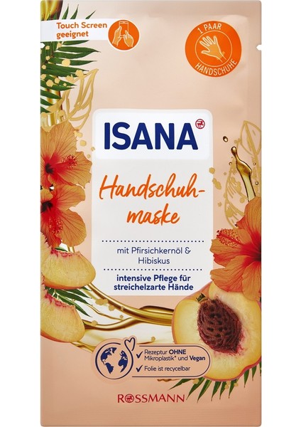 Eldiven El Maskesi Şeftali 1 Adet
