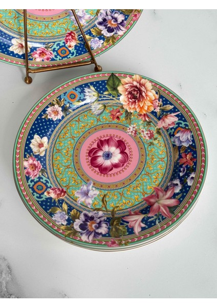 Floral Servis Tabak 6'lı modelleri