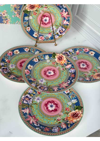 Floral Servis Tabak 6'lı indirimleri