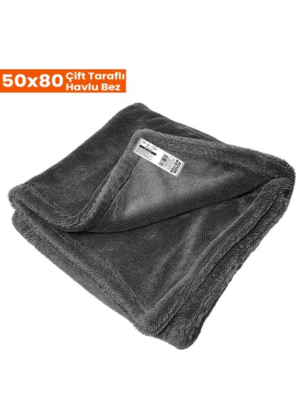 Oto Kurulama Havlusu 40X60 cm Çift Taraflı ∣ Schön Weiter