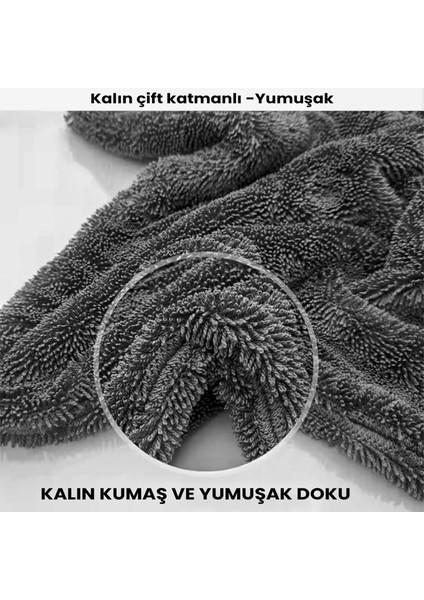 Oto Kurulama Havlusu 40X60 cm Çift Taraflı ∣ Schön Weiter fiyatları