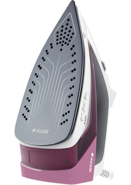 Yüksek Performanslı Buharlı Ütü, Hızlı ve Etkili Kırışıklık Giderici Özellikli