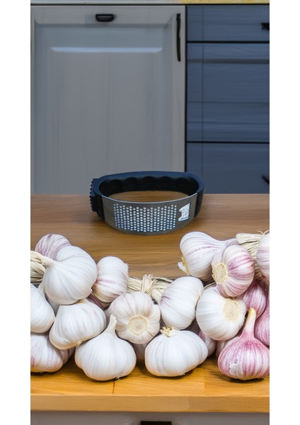 Çift Ezme Aparatlı Şişe Açacaklı, Sarımsak Zencefil Ezici