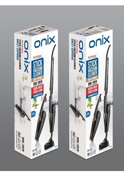 Kırlangıç Pratik Dikey Süpürge 800W, Siyah, Hafif ve Güçlü Temizlik Aracı