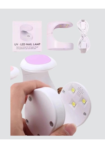 Msa-Shop Uv ve LED Jel Kurutmaya Uygun – Çift Dalga Boylu Mini Kurutucu fiyatları