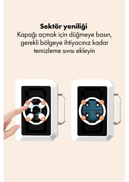Pratik Halı ve Koltuk Yıkama Makinesi, Islak-Kuru Temizlik, Güçlü ve Hafif indirimleri