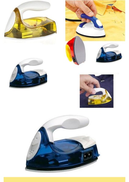 Renkli Mini Ütü, Pratik ve Hafif, Kolay Kullanım