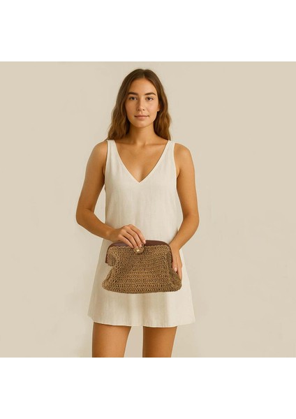 Portföy Çanta/örme Çanta/hasır Çanta/kadın Çanta/çanta/el Çantası/hasır Çanta/el Örgüsü