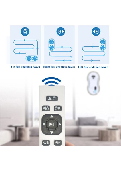 Uzaktan Kumandalı Otomatik Cam Temizleme Robotu, Pratik ve Hızlı Temizlik indirimleri