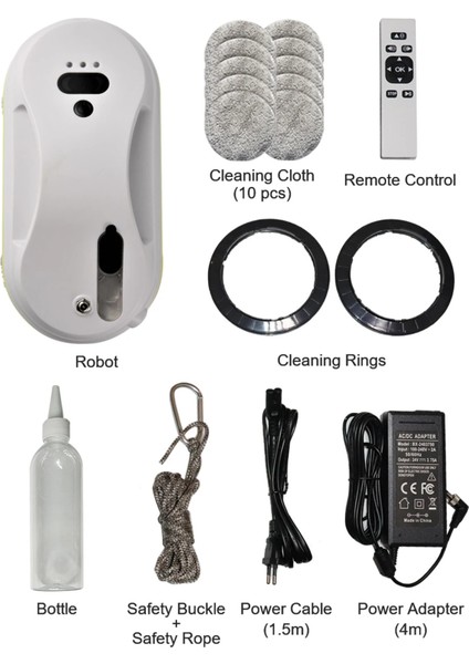 Uzaktan Kumandalı Otomatik Cam Temizleme Robotu, Pratik ve Hızlı Temizlik