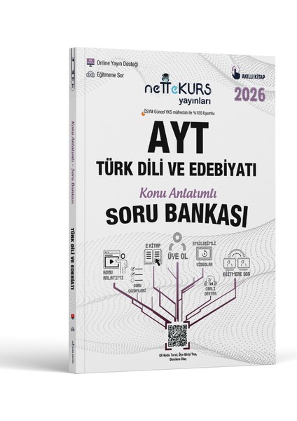 Yks Ayt Türk Dili ve Edebiyat Konu Anlatımlı Akıllı Soru Bankası