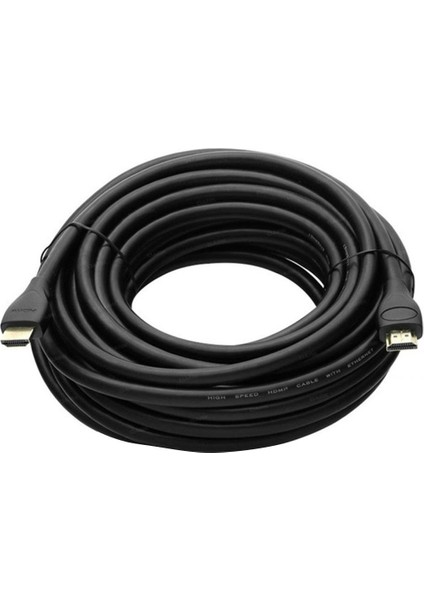 G-507ES 15 Metre Siyah Gold Uçlu HDMI Kablo