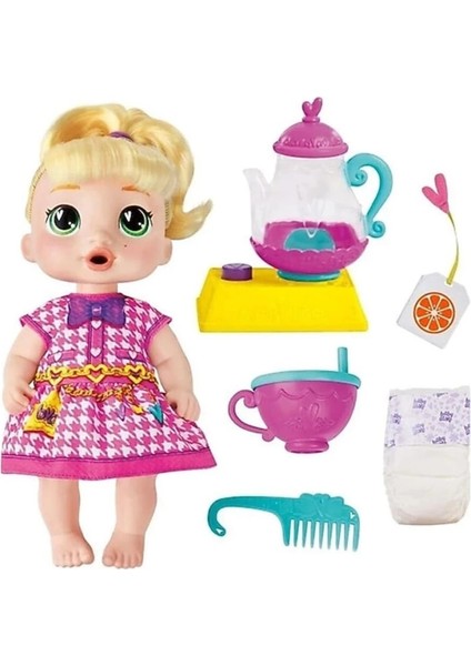 G0608 Baby Alive Bubbly Tea Party - Fokurdayan Çay Partisi Lala +3 Yaş
