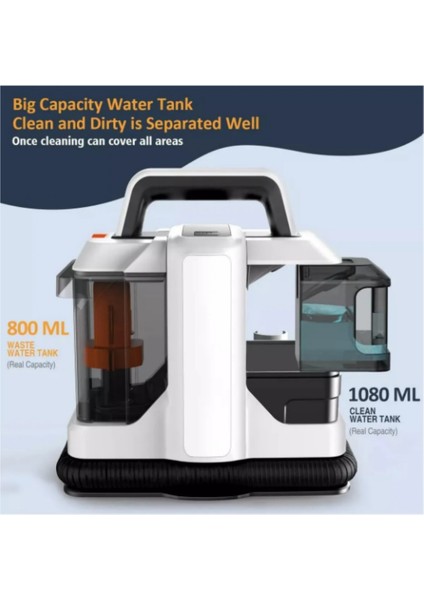 Gri Çok Amaçlı Halı ve Yatak Temizleme Makinesi modelleri