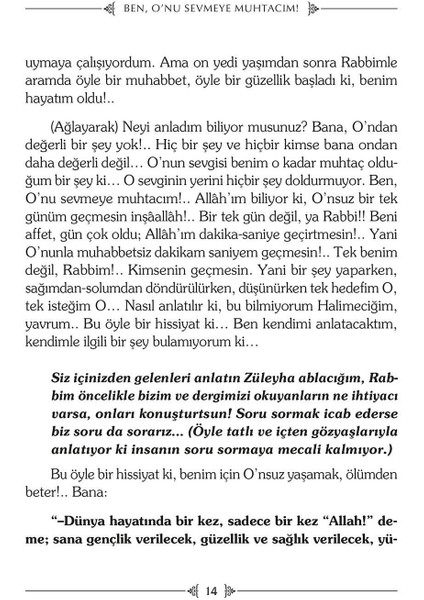 Ben O'nu Sevmeye Muhtacım - Halime Demireşik