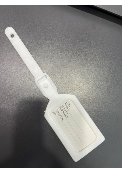 A Harf Beyaz Bavul Etiketi,valiz Etiketi,kartlık,isimlik,bagaj Etiketi modelleri