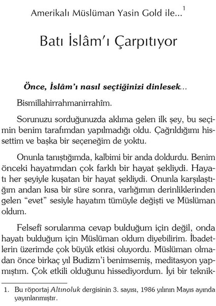 İslam'la Hayat Bulanlar - Y. Selman Tan modelleri