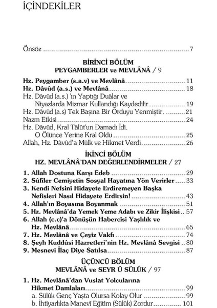 Aşk Ummanı Mevlana - Prof. Dr. Ethem Cebecioğlu modelleri