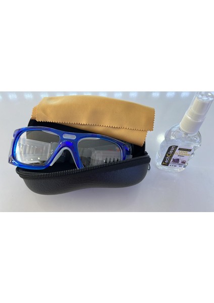 Numaralı Olabilen Sporcu Gözlüğü – Darbelere Dayanıklı, Mikrofiber Bez & Temizleme Spreyi ve Gözlük Kabı Hediyeli, Yetişkin modelleri