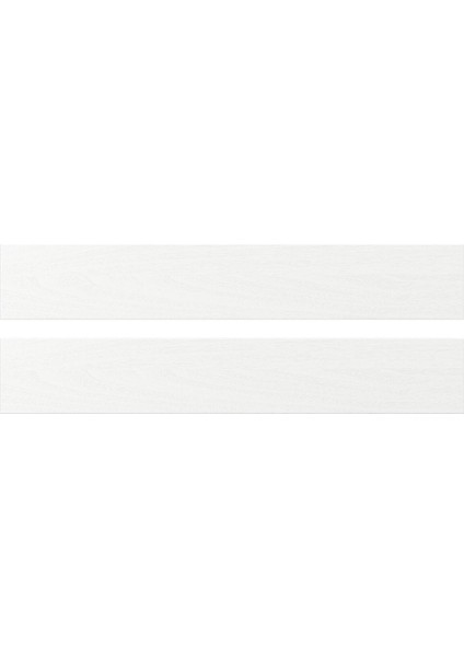 Çekmece Ön Paneli, Beyaz-Ahşap Görünümlü, 60X10 cm