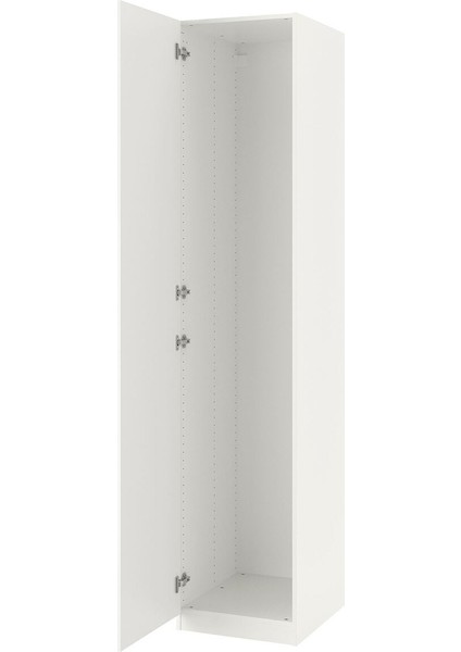 Pax Gardırop, Beyaz-Parlak Cila Beyaz, 50X37X236 cm fiyatları