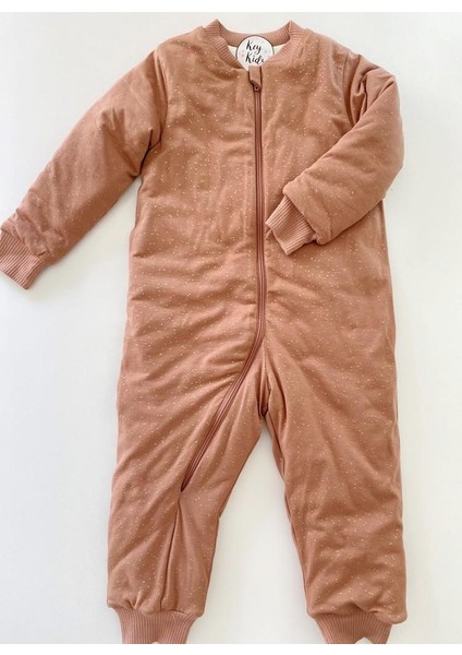 Gül Kurusu Simli Pamuklu Bacaklı Uyku Tulumu fırsatları