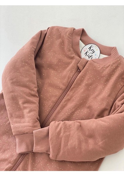 Gül Kurusu Simli Pamuklu Bacaklı Uyku Tulumu indirimleri