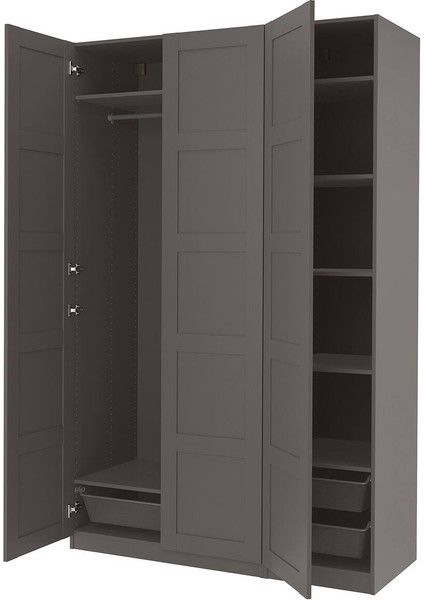 Pax Gardırop, Koyu Gri