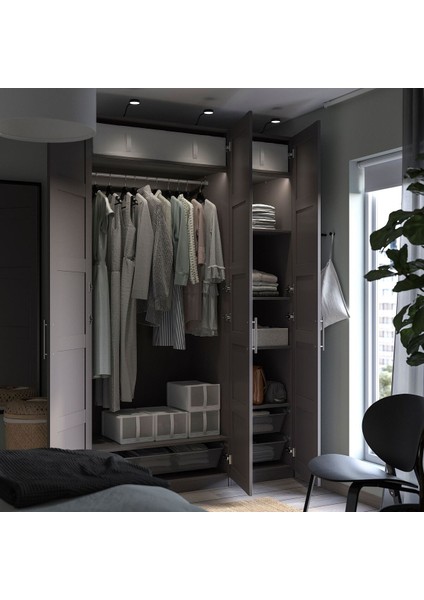 Pax Gardırop, Koyu Gri modelleri