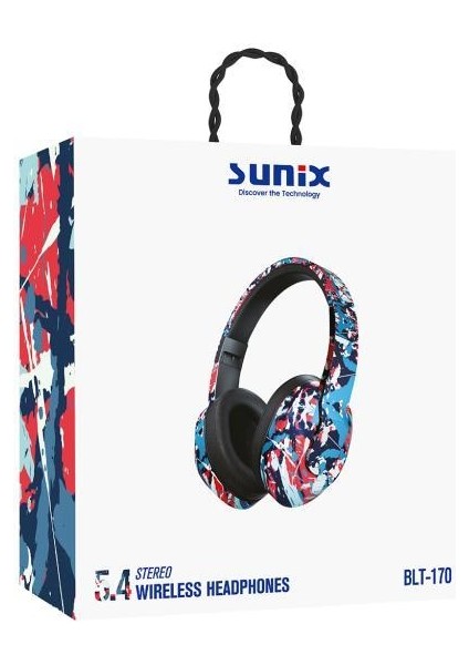 200 Mah Stereo 5.4 Kulak Üstü Bluetooth Kulaklık Mavi BLT-170 fiyatları