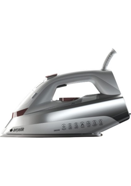 Gri Buharlı Ütü K4622, Kolay ve Hızlı Kırışıklık Giderici Tasarım