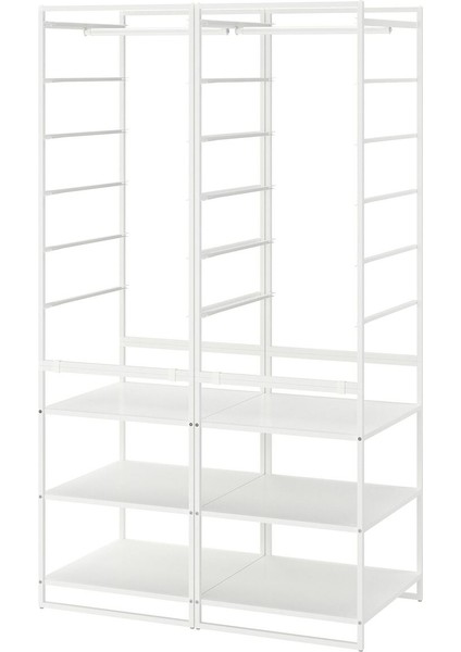 Açık Gardırop, Beyaz, 99X51X173 cm