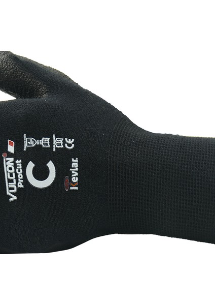 Procut C Seviye Kesilmeye Dirençli Eldiven 9 Numara 10 Çift Paket modelleri