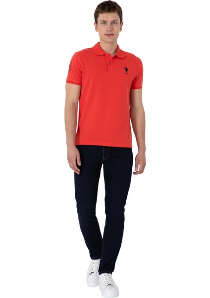 Erkek Slim Fit Polo Yaka Basic Tişört fırsatları