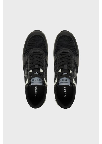 Island Logolu Deri File Detaylı Sneaker Ayakkabı FMTISLFAL12 Erkek Ayakkabı Fmtısl FAL12 Black fırsatları