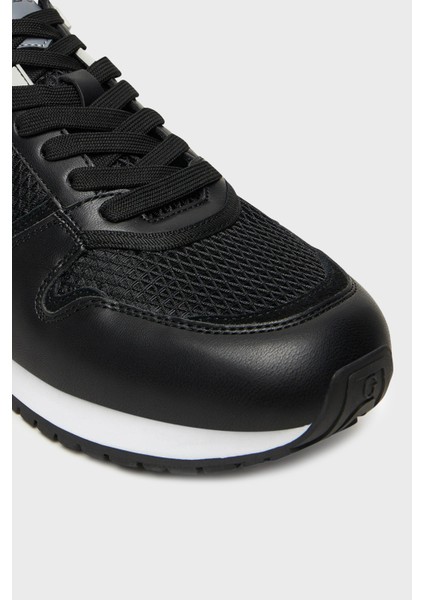 Island Logolu Deri File Detaylı Sneaker Ayakkabı FMTISLFAL12 Erkek Ayakkabı Fmtısl FAL12 Black indirimleri